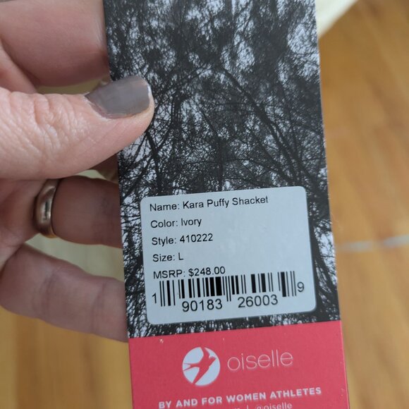 Oiselle Kara Puffy Shacket (NWT) - Picture 2 of 5